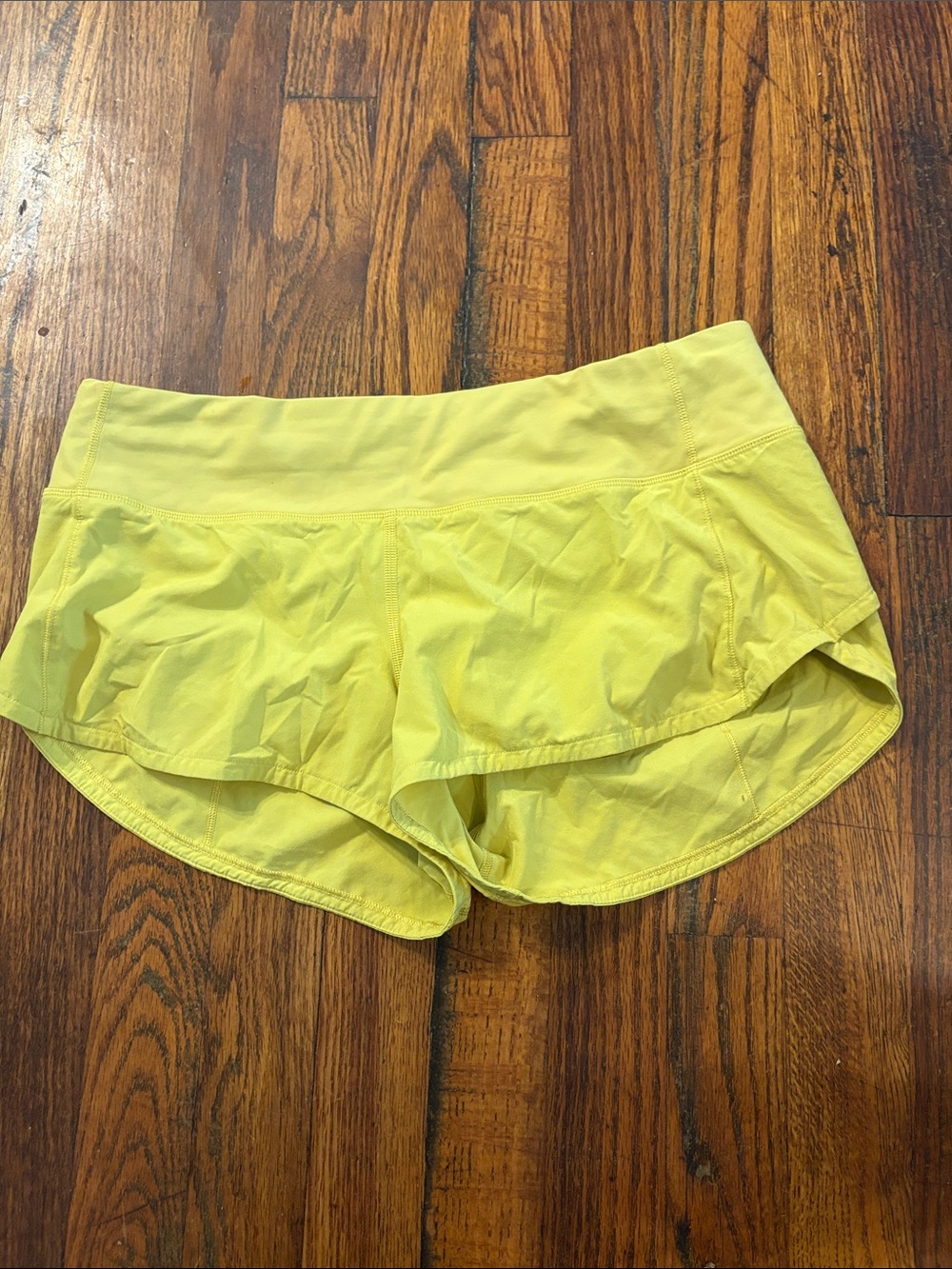 🎉Lululemon athletica Bright Yellow Women's Athletic Shorts
